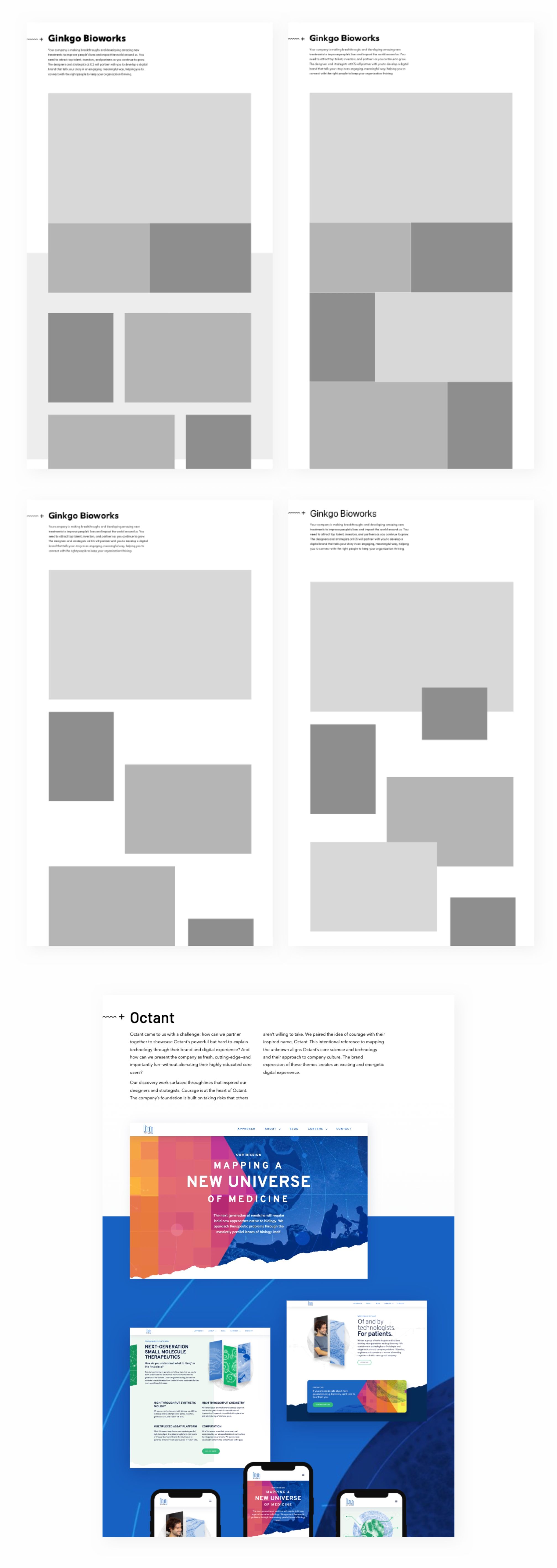 project wireframes 2
